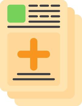 Add File Document Icon vector