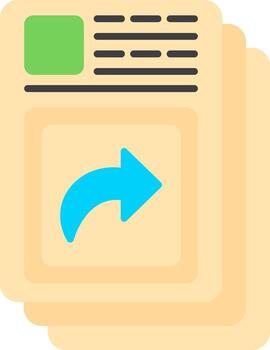 enviar archivo documento vector