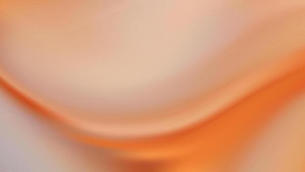 A delicate abstract background with soft, creamy apricot and peach waves. vector