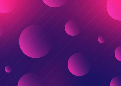 bokeh resumen antecedentes burbuja volador, circulo degradado vector