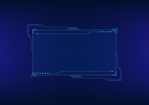toque pantalla monitor comunicación. tecnología marco modelo. futurista ciberespacio tablero vector