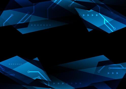 Fractal abstract background. Broken mirror texture and futuristic communication technology vector