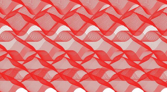 Blend Wavy Lines Curved Smooth Red Abstract Background Design Illustration vector