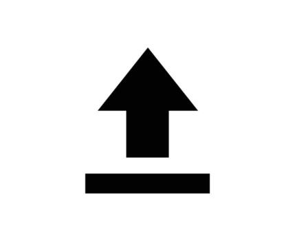 Upload Icon Sign Symbol Network Internet Connection Design Illustration vector
