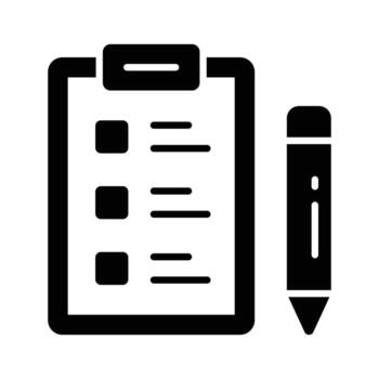 An amazing checklist icon, task management, shopping lists, and planning concept.. vector