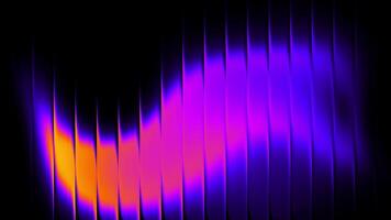 abstrakt vibrerande flytande lutning bryts glas slinga animering suddig bakgrund video