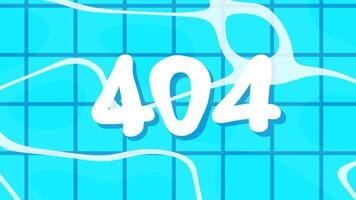 en uppfriskande under vattnet med pooltema 404 fel design, symboliserar varelse nedsänkt och förlorat under digital vågor medan sökande för innehåll video