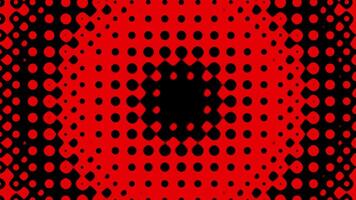 nero e rosso equalizzatore onde modelli vj ciclo continuo sfondo video