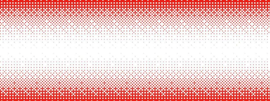 rojo mapa de bits degradado textura. desvanecerse pixelado 8 poco gradación modelo. repitiendo punteado vacilar trama de semitonos antecedentes. desvanecimiento cómic popular Arte cubrir fondo. rasterizado juego fondo de pantalla. vector