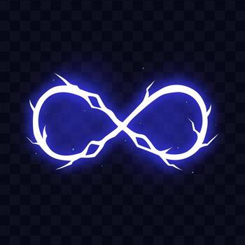 manga trueno efecto muestra cómic poder antecedentes dónde energía manga línea enfermedad de buzo infinidad. manga trueno Chispa - chispear fluye en lazo tornillo símbolo brillante como resumen eléctrico diseño elemento. vector