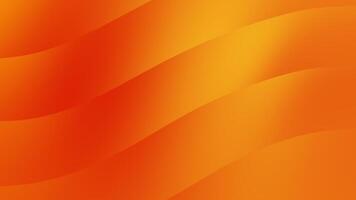 Vibrant abstract background with flowing orange and yellow gradient waves. Modern, dynamic design for digital presentation or wallpaper video