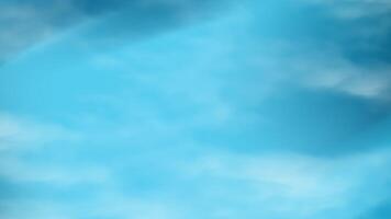 Azure Sky's Embrace An Abstract Cloudscape of Serene Blue Hues for Creative Use video