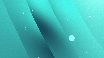 astratto alzavola pendenza sfondo con delicato leggero effetti e piccolo raggiante sfere galleggiante delicatamente attraverso il telaio video