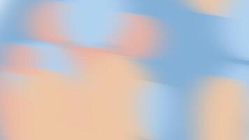 sognante astratto sfondo con un' morbido messa a fuoco miscela di pesca e cielo blu con un' delicato movimento sfocatura effetto video