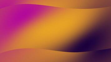 abstrakt lutning vågor en blandning av Färg och rörelse i en vätska design video