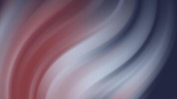 abstract vloeiende lijnen van diep rood, wit, en donker blauw creëren een dynamisch en elegant achtergrond video