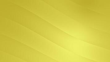 modern abstrakt gul bakgrund med en mild gyllene lutning och mjuk, vågig, diagonal rader skapande en subtil känsla av djup och rörelse video