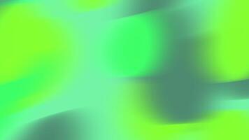 mjuk fokus animerad bakgrund terar en slät grön Färg Vinka och vätska lutning rörelse för digital design och tapet video