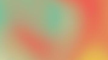 vibrante abstrato fundo apresentando uma macio, suave cor gradiente, criando uma dinâmico sentido do fluido movimento com caloroso e legal tons video