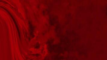 Moody dark red abstract digital background with a soft flowing wave and compressed cloudy texture for creative design concepts video
