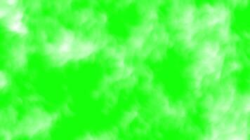 vibrerande grön abstrakt molnig bakgrund med mjuk vit texturer, perfekt för visuell effekter och design video