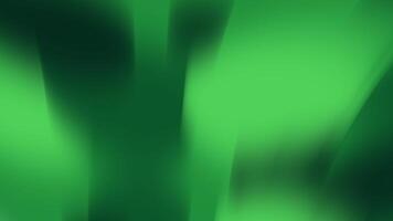 abstrakt grön mjuk lutning bakgrund, slät strömmande ljus och skugga, minimalistisk design, elegant visuell video