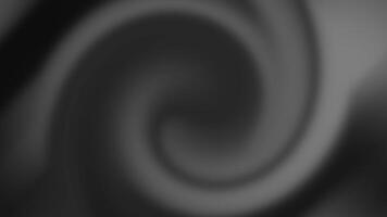 dynamisk mörk grå virvla runt abstrakt bakgrund med slät suddig lutning textur för modern digital design projekt och samtida visuell estetik video