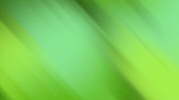 Abstract fresh green gradient background with diagonal motion blur lines, a smooth and modern backdrop for presentations and digital design video