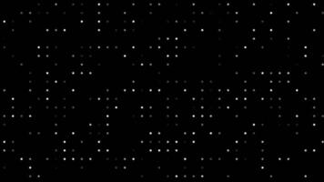 abstrato Sombrio fundo com branco pontos uma desatado padronizar para digital Projeto video