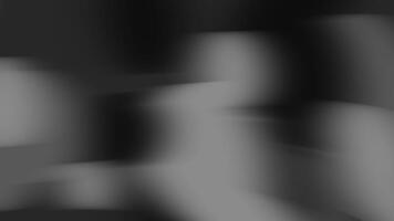 Abstract monochrome background with soft flowing motion blur and elegant gradient shapes for a modern design video