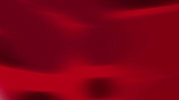 djup röd silke tyg krusningar med subtil ljus och skugga spela, elegant och lyxig abstrakt bakgrund video
