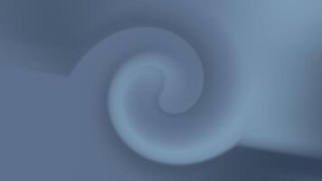 abstrato suave gradiente fundo com uma tranquilo rodopiando padronizar dentro calmante azul e cinzento matizes, ideal para moderno digital desenhos e sereno visual composições video