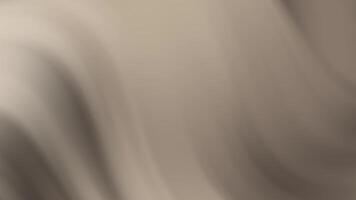 subtil taupe vågor en lugn och mjuk abstrakt bakgrund video