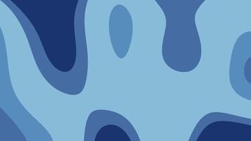 Abstract Blue Layers A Modern, Fluid Background Design for Various Applications video