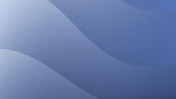 abstrato azul gradiente fundo com fluindo curvado formas adequado para uma moderno Projeto video