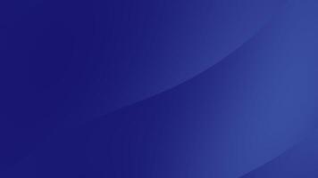 sofistikerad djup blå lutning bakgrund med slät strömmande rader och subtil ljus effekter, skapande en modern och dynamisk abstrakt rörelse design video