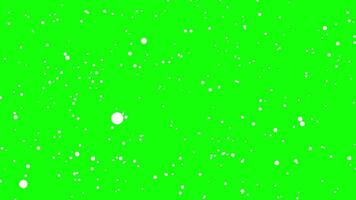 grön skärm bakgrund med vit prickar för visuell effekter och sammansättning video