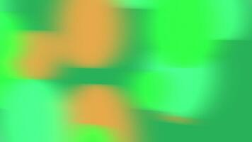 abstrakt mjuk grön och orange lutning bakgrund med suddig effekt, perfekt för digital design och presentationer video