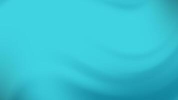 elegant abstrakt turkos bakgrund med mjuk, strömmande silke vågor skapande en lugn och vätska rörelse grafisk video