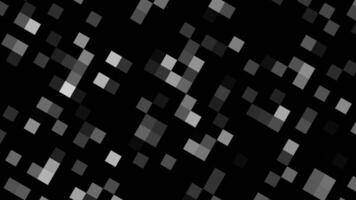 astratto pixelated sfondo grigio e nero piazza modello video