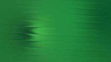elegant grön abstrakt digital bakgrund terar slät, skiktad horisontell band med elegant skuggor och mjuk lutning ljus effekter video