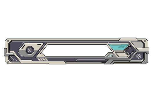 grey and cream color futuristic rectangle lower third bar name vector