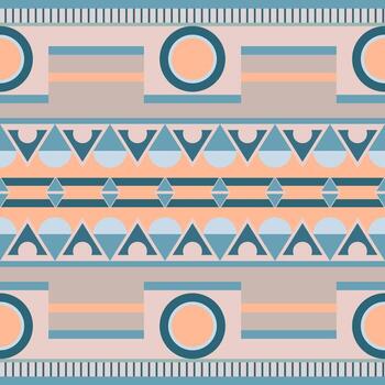 Seamless pattern with tribal pattern for your creativity vector