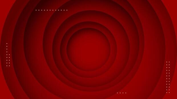 rojo resumen en capas circular antecedentes diseño vector