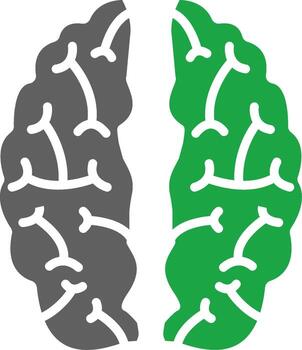 Brain Interactive User Interface Design vector