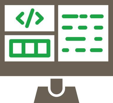programación detallado usuario interfaz pedazo vector