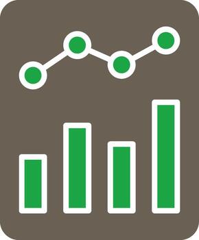 Predictive Analytics Minimal Art Style Object vector
