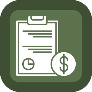 Report Clean Frame Design Object vector