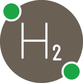 Hydrogen Modern Technology Based Object vector