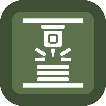 Electron Beam Melting Digital Technology Style Element vector